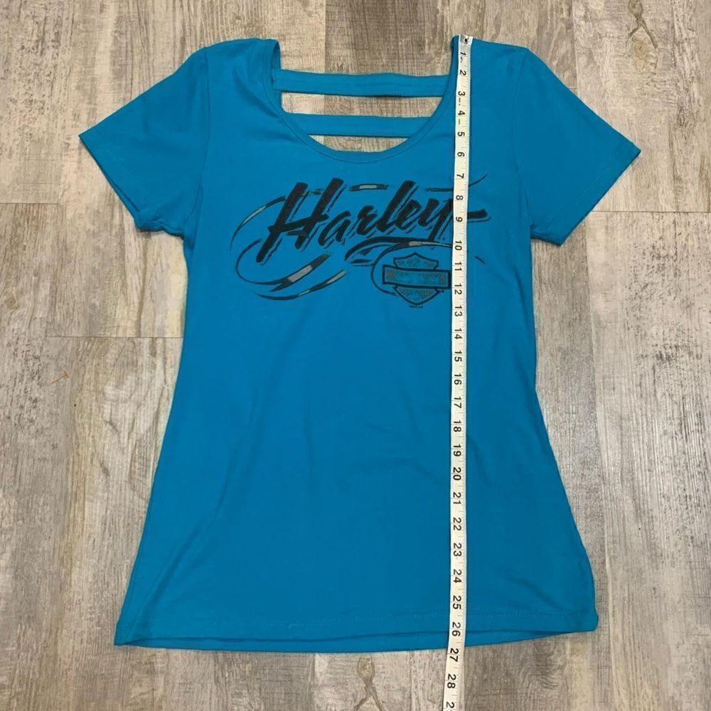 Woman’s Harley Davison short sleeve T-shirt - Picture 6 of 10